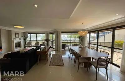 Apartamento garden com 4 dormitórios à venda, 579 m² por r$ 6.000.000,00 - centro - florianópolis/sc