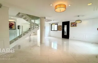 Cobertura com 4 dormitórios à venda, 240 m² por r$ 3.400.000,00 - centro - florianópolis/sc
