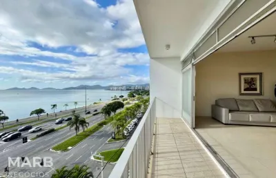 Apartamento com 3 dormitórios à venda, 162 m² por r$ 2.700.000,00 - centro - florianópolis/sc