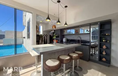 Cobertura com 4 dormitórios à venda, 500 m² por r$ 6.000.000,00 - beira mar - florianópolis/sc