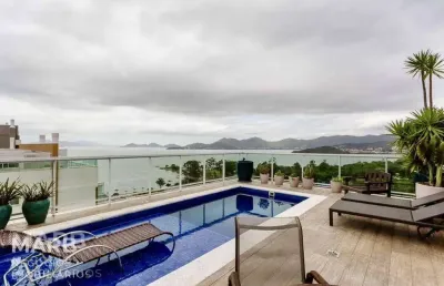 Cobertura com 3 dormitórios à venda, 350 m² por r$ 8.900.000,00 - agronômica - florianópolis/sc