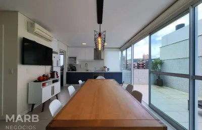 Cobertura com 3 dormitórios à venda, 149 m² por r$ 1.800.000,00 - centro - florianópolis/sc