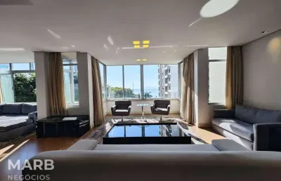 Apartamento com 3 dormitórios à venda, 192 m² por r$ 3.500.000,00 - centro - florianópolis/sc