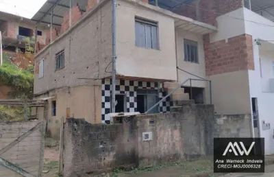 Casa com 4 dormitórios à venda, 110 m² por r$ 110.000,00 - milho branco - juiz de fora/mg