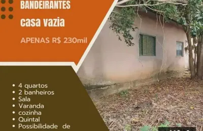 Casa com 4 dormitórios à venda, 120 m² por r$ 230.000,00 - bandeirantes - juiz de fora/mg