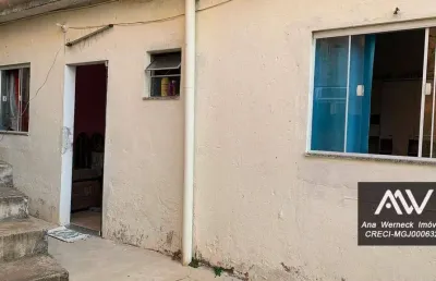 Casa com 2 dormitórios à venda, 84 m² por r$ 130.000,00 - parque guarani - juiz de fora/mg