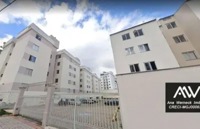 Apartamento com 2 dormitórios à venda, 45 m² por r$ 185.000 - teixeiras - juiz de fora/mg