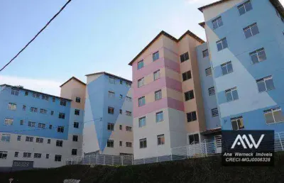 Apartamento com 2 dormitórios à venda, 48 m² por r$ 50.000 - sagrado  coração  de jesus - juiz de fora/mg