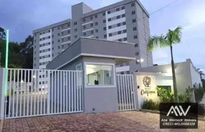 Apartamento com 1 dormitório à venda, 35 m² por r$ 130.000,00 - aeroporto - juiz de fora/mg