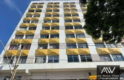 Apartamento com 1 dormitório à venda, 51 m² por r$ 200.000 - centro - juiz de fora/mg