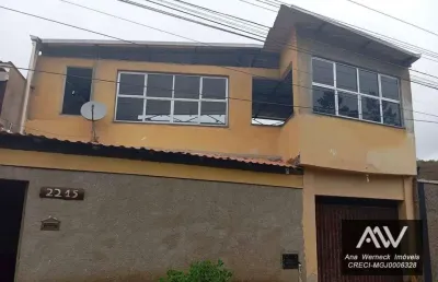 Casa com 3 dormitórios à venda, 110 m² por r$ 160.000 -de entrada grama - juiz de fora/mg