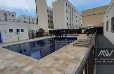 Apartamento à venda, 42 m² por r$ 145.000,00 - industrial - juiz de fora/mg