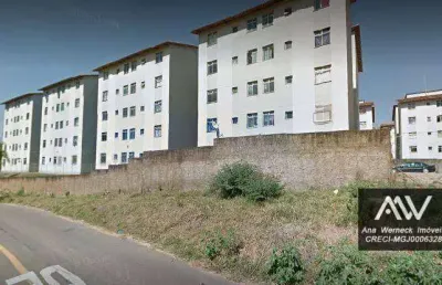 Apartamento com 2 dormitórios para alugar, 50 m² por r$ 850,00/mês - vivendas da serra - juiz de fora/mg