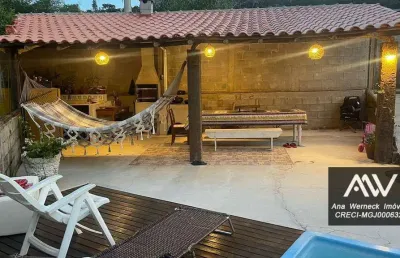 Chácara com 3 dormitórios à venda, 480 m² por r$ 500.000,00 - grama - juiz de fora/mg