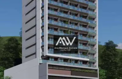 Apartamento com 1 dormitório à venda, 35 m² por r$ 260.000,00 - cascatinha - juiz de fora/mg