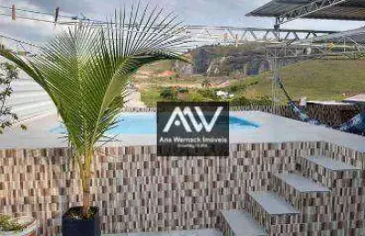 Cobertura com 3 dormitórios à venda, 100 m² por r$ 250.000,00 - santa cruz - juiz de fora/mg