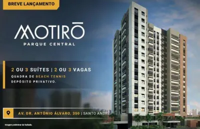 Apartamento para venda em santo andré, vila assunção, 3 suítes, 4 banheiros, 2 vagas