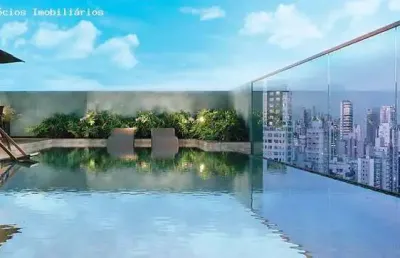 Apartamento para venda em são paulo, brooklin paulista, 1 dormitório, 1 banheiro
