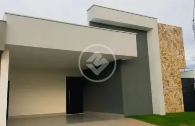 Casa em condomínio fechado com 3 quartos à venda na Rua dos Mógnos, 01, Jardins Bolonha, Senador Canedo