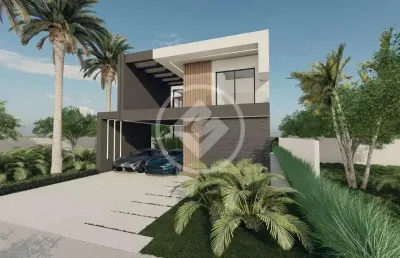 Casa em condomínio fechado com 4 quartos à venda na Rua Jasmin, 01, Jardins Capri, Senador Canedo