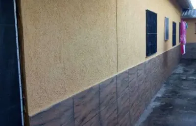 Casa com 2 quartos à venda na rua alameda arara canindé, 65, agenor de campos, mongaguá, 125 m2 por r$ 250.000