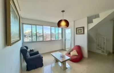 Cobertura com 4 quartos à venda na Rua Doutor Vieira Marques, Sagrada Família, Belo Horizonte