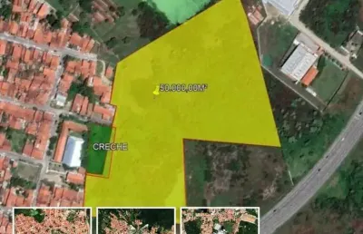 (te8124) terreno de 50.000m² a venda no bairro parque são joão, maranguape - ce