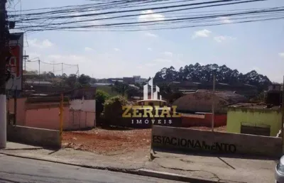 Terreno para alugar, 1765 m² por r$ 21.076,80/mês - campestre - santo andré/sp