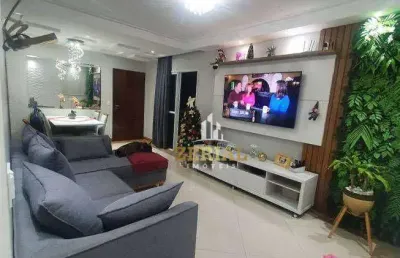 Apartamento com 3 dormitórios à venda, 96 m² por r$ 640.000,00 - campestre - santo andré/sp