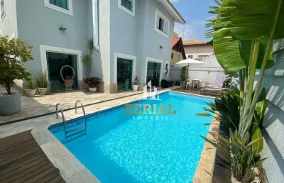 Sobrado com 5 dormitórios à venda, 405 m² por r$ 3.250.000,00 - jardim são caetano - são caetano do sul/sp