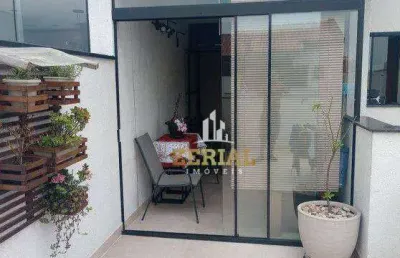 Cobertura à venda, 79 m² por r$ 485.000,00 - santa maria - santo andré/sp