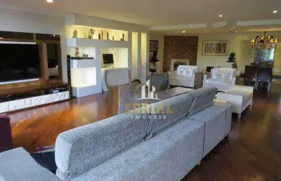 Apartamento com 4 dormitórios à venda, 298 m² por r$ 2.250.000,00 - jardim são caetano - são caetano do sul/sp
