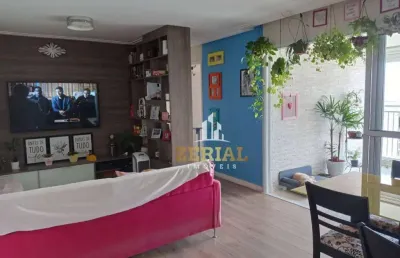 Apartamento com 3 dormitórios à venda, 89 m² por r$ 904.000,00 - centro - são caetano do sul/sp