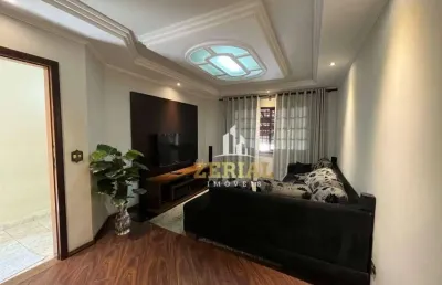 Sobrado com 3 dormitórios à venda, 190 m² por r$ 700.000,00 - parque novo oratório - santo andré/sp