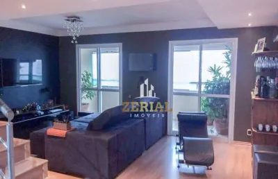 Cobertura com 3 dormitórios à venda, 158 m² por r$ 1.250.000,00 - campestre - santo andré/sp