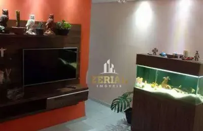 Sobrado à venda, 110 m² por r$ 424.000,00 - campestre - santo andré/sp