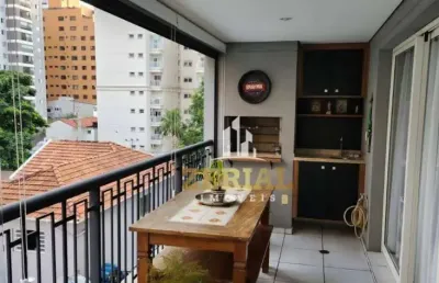 Apartamento à venda, 133 m² por r$ 1.700.000,00 - santo antônio - são caetano do sul/sp