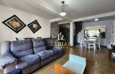 Sobrado com 3 dormitórios à venda, 250 m² por r$ 890.000,00 - santa maria - são caetano do sul/sp