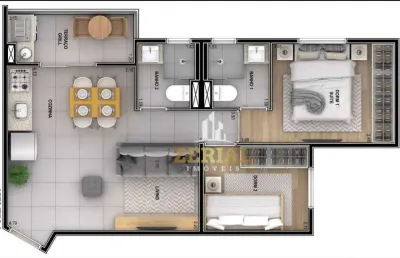 Apartamento à venda, 45 m² por r$ 519.000,00 - vila dom pedro ii - são paulo/sp