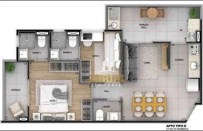 Apartamento à venda, 54 m² por r$ 669.878,00 - vila dom pedro ii - são paulo/sp