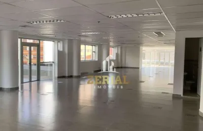 Andar corporativo para alugar, 256 m² por r$ 17.617,28/mês - centro - são caetano do sul/sp