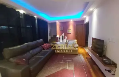Sobrado com 3 dormitórios à venda, 240 m² por r$ 1.170.000,00 - vila scarpelli - santo andré/sp