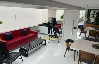 Cobertura com 3 dormitórios à venda, 227 m² por r$ 1.900.000,00 - centro - santo andré/sp