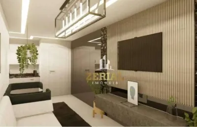 Apartamento garden com 2 dormitórios à venda, 60 m² por r$ 475.000,00 - campestre - santo andré/sp