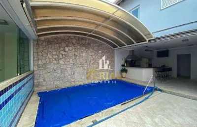 Sobrado com 4 dormitórios à venda, 224 m² por r$ 2.450.000,00 - olímpico - são caetano do sul/sp