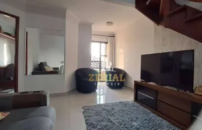 Cobertura à venda, 100 m² por r$ 744.000,00 - barcelona - são caetano do sul/sp