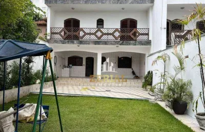 Sobrado com 3 dormitórios à venda, 300 m² por r$ 3.200.000,00 - olímpico - são caetano do sul/sp