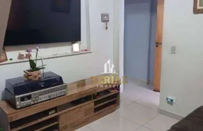 Sobrado com 2 dormitórios à venda, 83 m² por r$ 495.000,00 - santo antônio - são caetano do sul/sp
