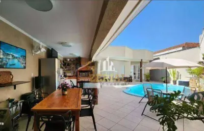 Sobrado com 4 dormitórios à venda, 300 m² por r$ 2.200.000,00 - santa maria - são caetano do sul/sp