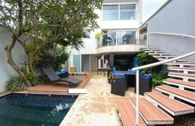 Sobrado à venda, 380 m² por r$ 2.800.000,00 - olímpico - são caetano do sul/sp